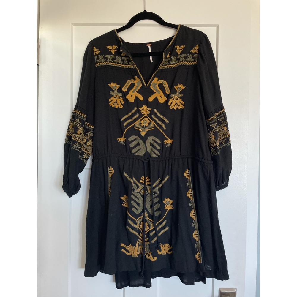 Free People drawstring dress